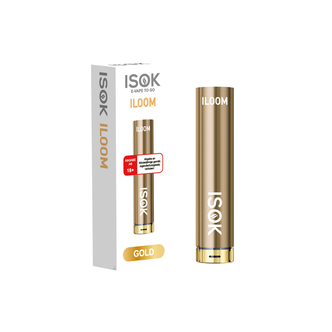 ILOOM E-Vape Akku - GOLD